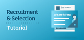 Recruitment and Selection tutorial promo