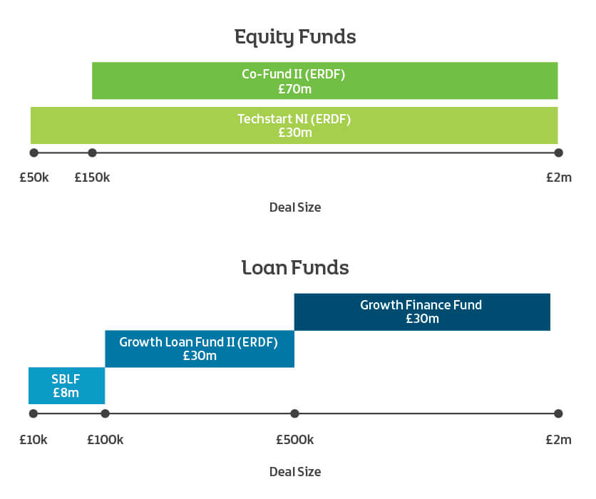 Access to Finance - Equity Funds and Loan Funds graphic