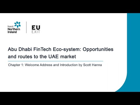Preview image for the video "Abu Dhabi FinTech Eco-system Webinar-   Chapter 1".