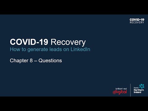 Preview image for the video "COVID-19 Recovery - Practical Export Skills: How to generate leads on LinkedIn (8)".