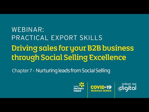 Preview image for the video "COVID-19 Recovery Webinar: Social Selling Excellence – Nurturing Leads from Social Selling".