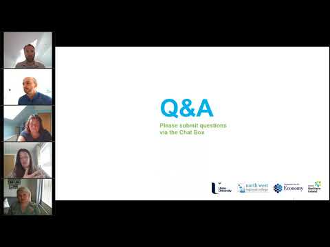 Preview image for the video "Higher Level Apprenticeships for Digital ICT Companies - Chapter 7 - Q&amp;A".