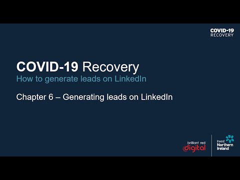 Preview image for the video "COVID-19 Recovery - Practical Export Skills: How to generate leads on LinkedIn (6)".