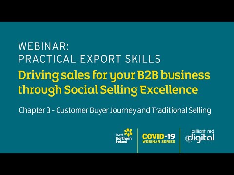 Preview image for the video "COVID-19 Recovery Webinar: Social Selling Excellence - Chapter Three – Customer Buyer Journey".