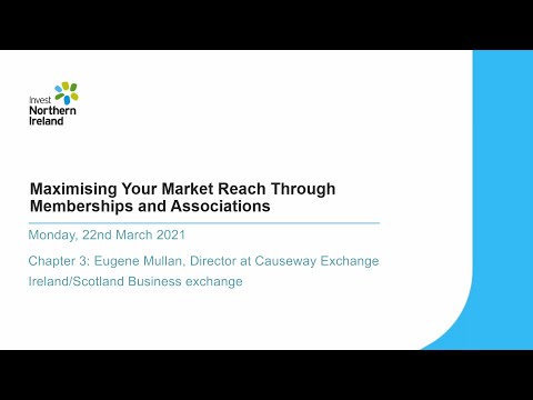 Preview image for the video "Maximising your reach in GB - Chapter 3 - Ireland/Scotland Business exchange".
