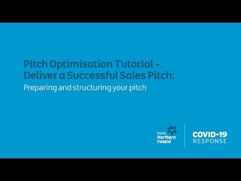 Preview image for the video "Pitch Optimisation: Benefits of a Q&amp;A session and 30-second elevator pitch - (Chapter 1)".