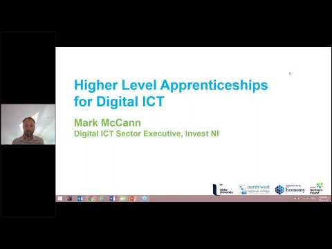 Preview image for the video "Higher Level Apprenticeships for Digital ICT Companies - Chapter 1 - Introduction".