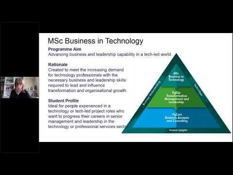 Preview image for the video "Higher Level Apprenticeships for Digital ICT Companies - Chapter 5 - MSC Business in Technology".