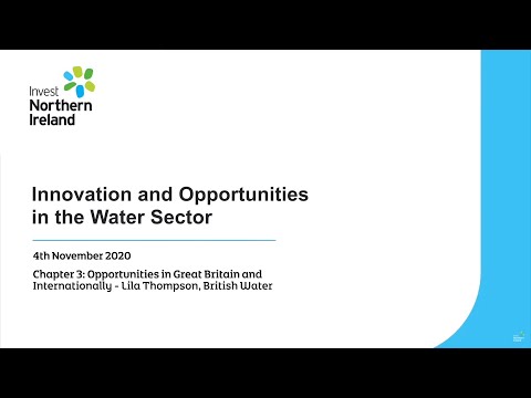 Preview image for the video "Innovation and Opportunities in the Water Sector - Chapter 3 - Opportunities in GB".