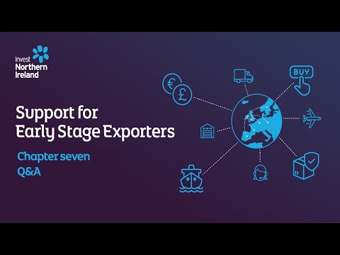 Preview image for the video "Support for Early Stage Exporters – Live Q&amp;A (Chapter 7)".