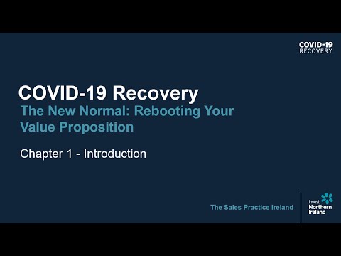 Preview image for the video "COVID-19 Recovery – Practical Export Skills: The New Normal – Rebooting your value proposition (1)".