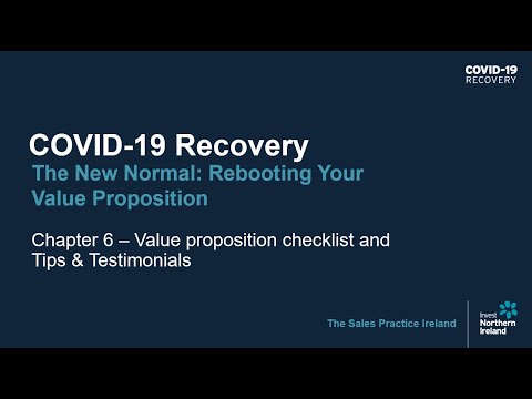 Preview image for the video "COVID-19 Recovery – Practical Export Skills: The New Normal – Rebooting your value proposition (6)".