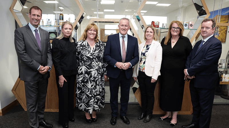 The Invest Northern Ireland team at the opening of the Dublin hub